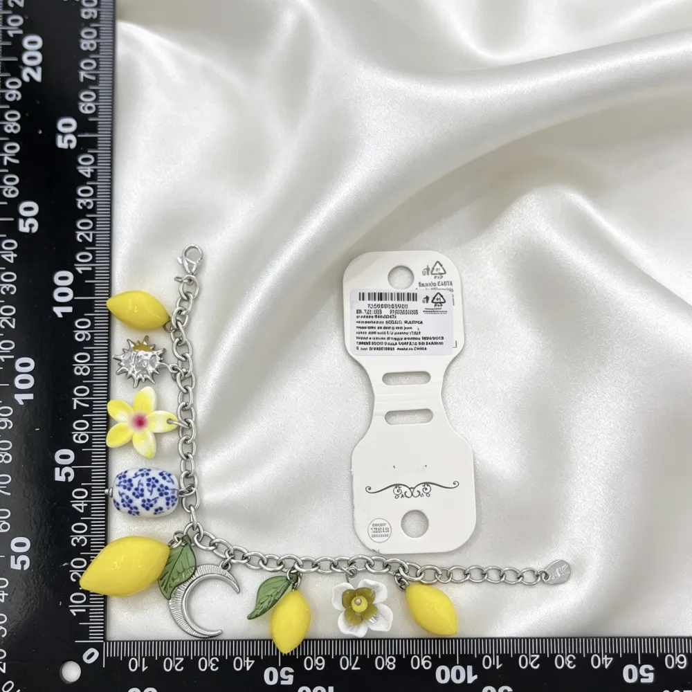 Limone Fiore Ceramica-Bracciale in Acciaio - BR-732-639