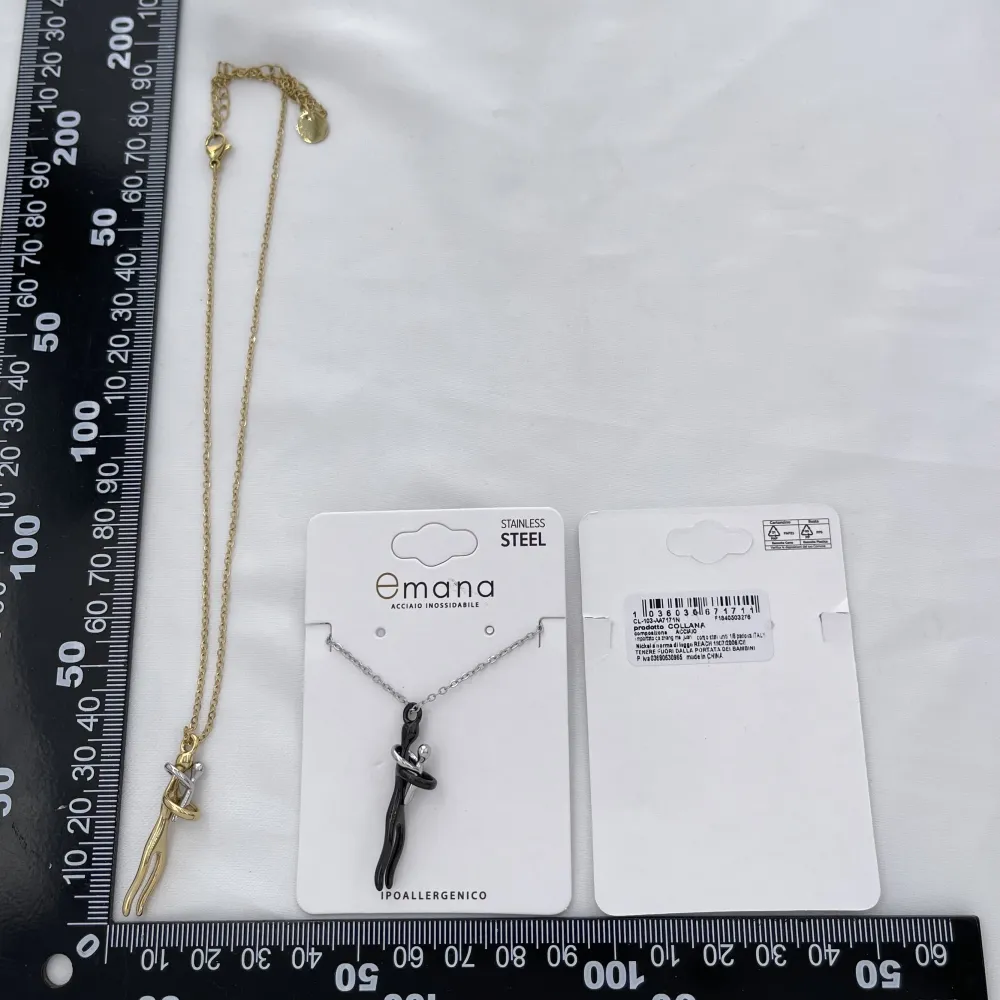 Abbraccio -Collana corta in Acciaio - CL-103-AA7171N