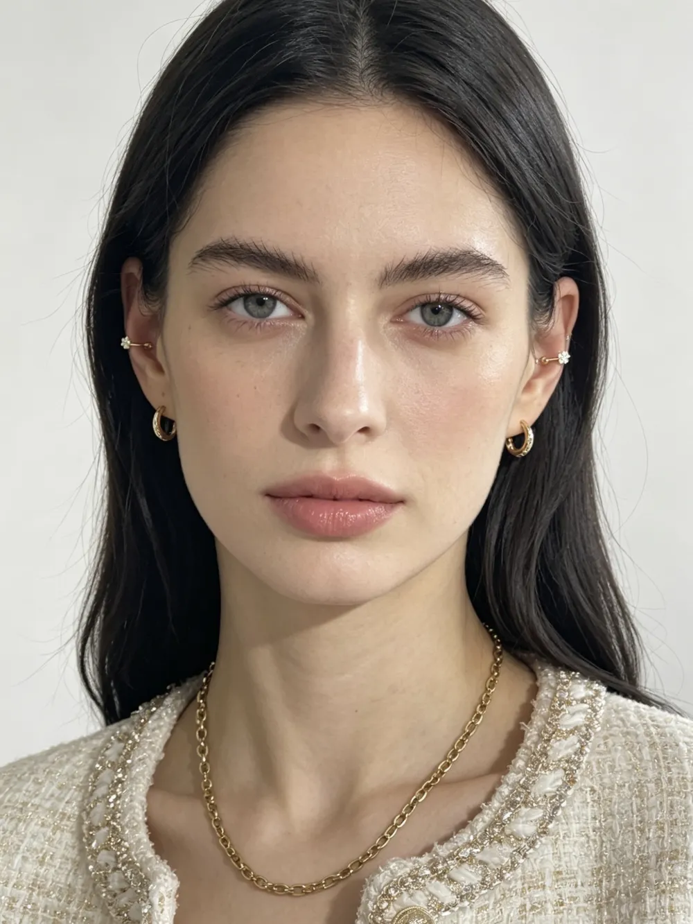 Fiore - Earcuff in acciaio - OR-103-AA6956