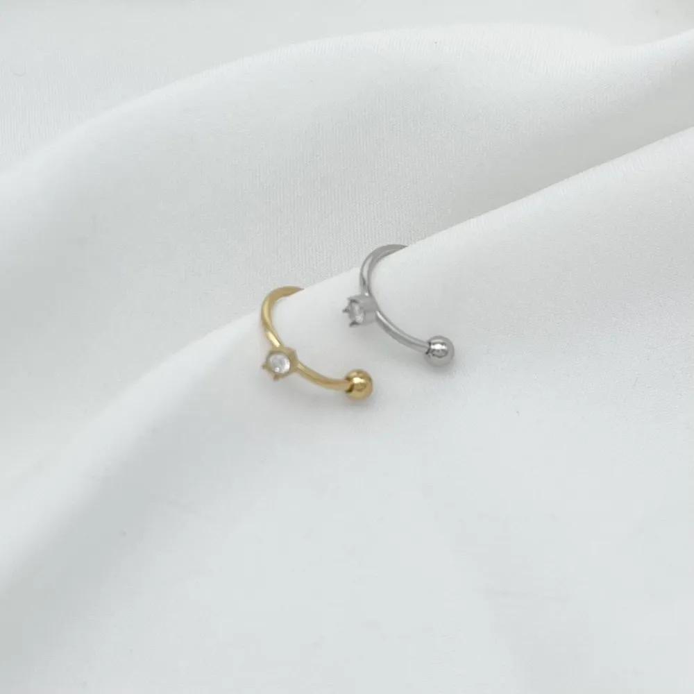 Punto luce - Earcuff in acciaio - OR-103-AA6954