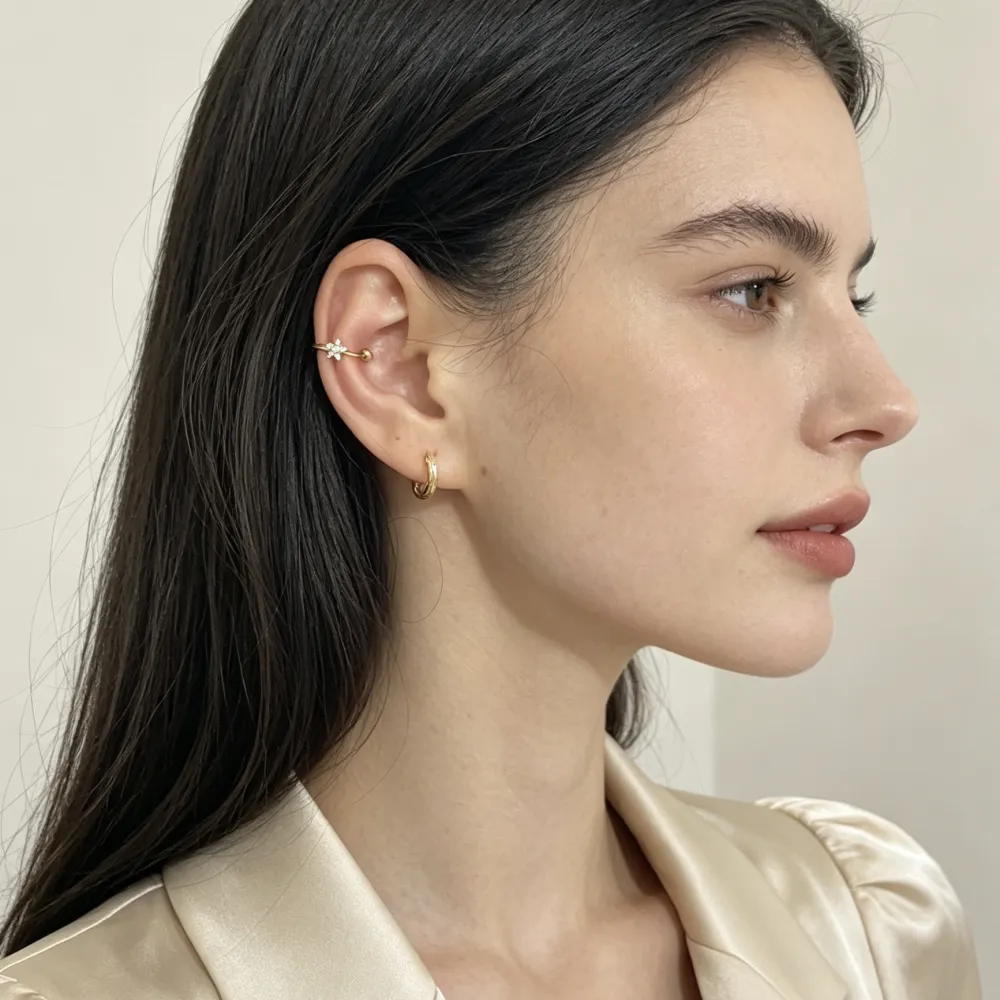 Stella - Earcuff in acciaio - OR-103-AA6952