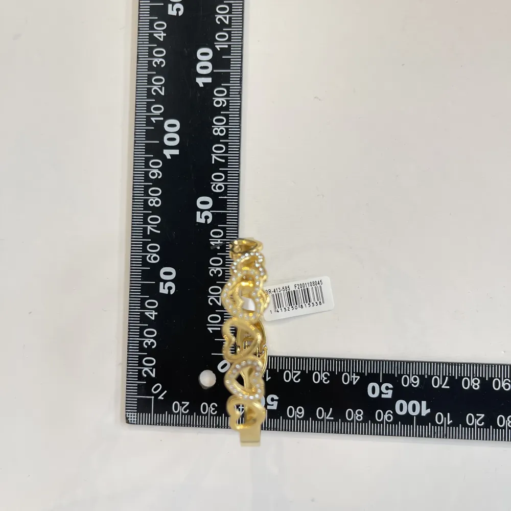 Cuore-Bracciale Rigido in Acciaio - BR-413-585