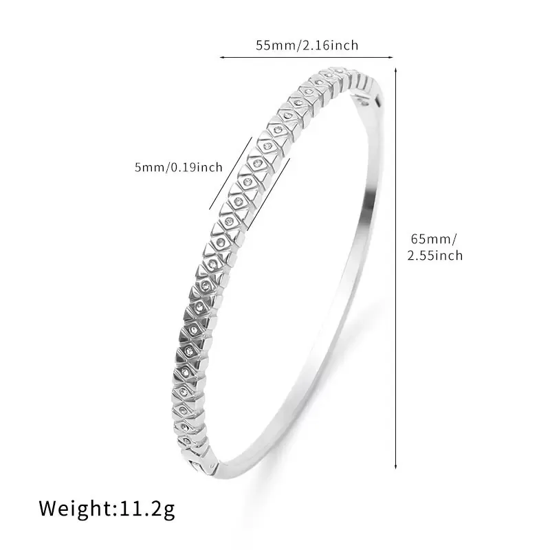 Bracciale Rigido in Acciaio - BR-413-1142