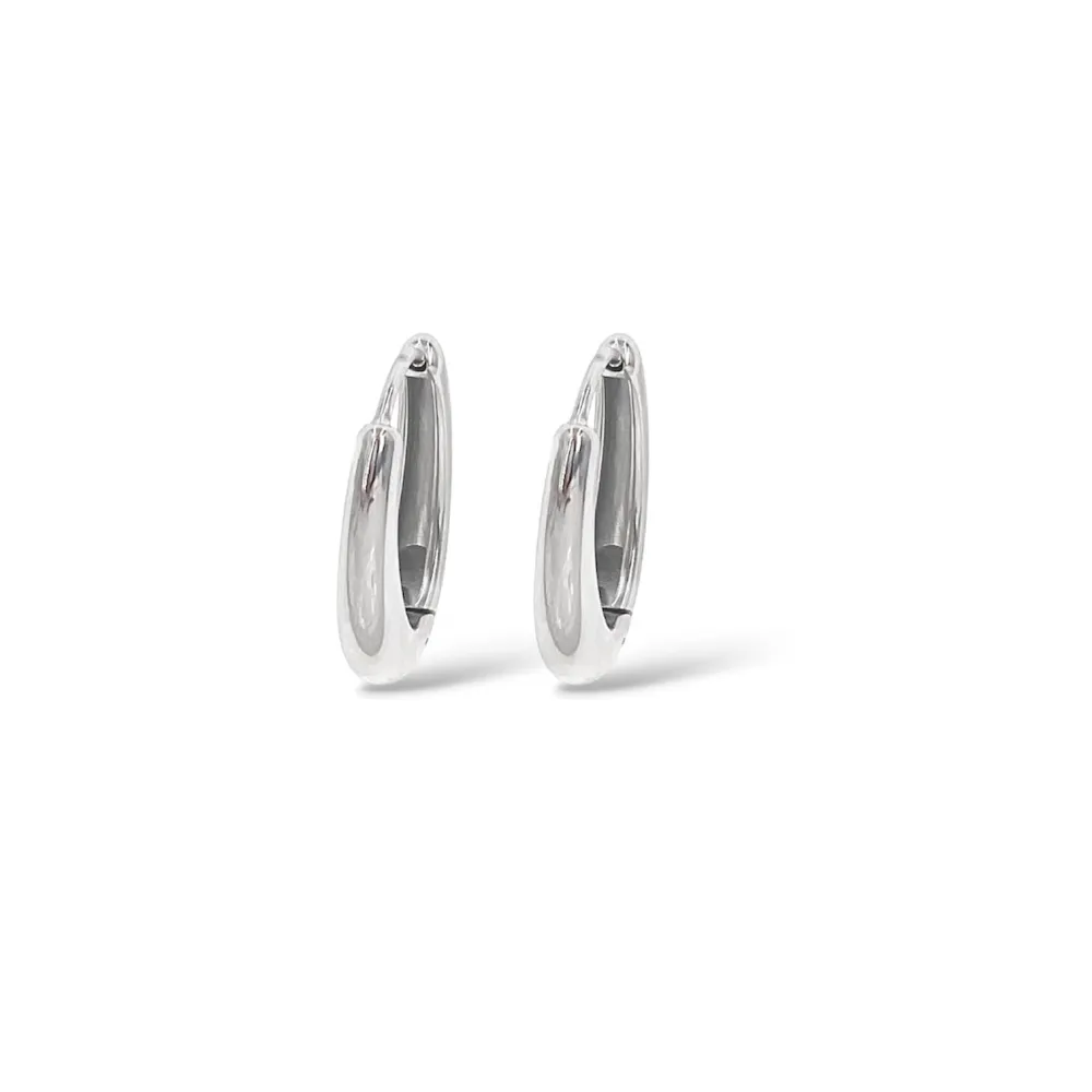 Cerchio 8x14mm 10x17mm 11x18mm-24pz Orecchini in Acciaio - OR-103-AA6770E