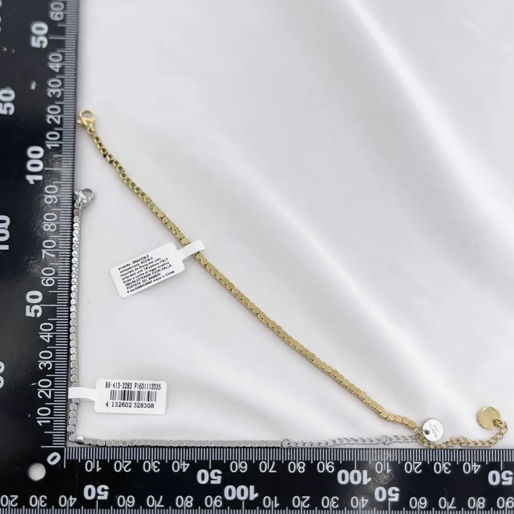 Quadratini-Bracciale in Acciaio - BR-413-3283