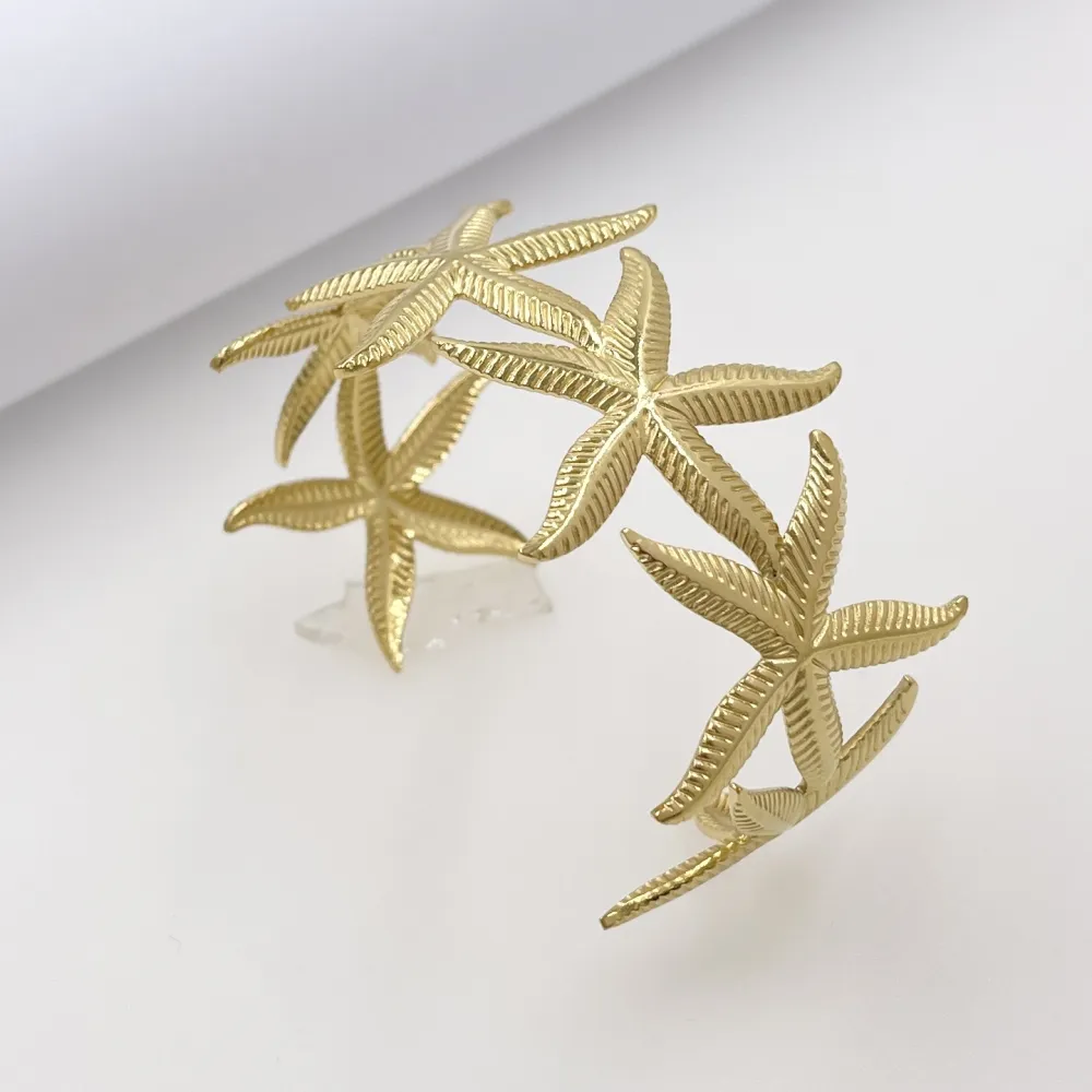 Stella marina - Bracciale Rigido in Acciaio - BR-413-1217