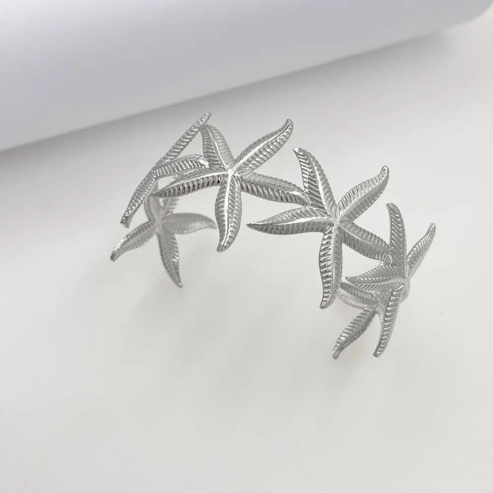 Stella marina - Bracciale Rigido in Acciaio - BR-413-1217