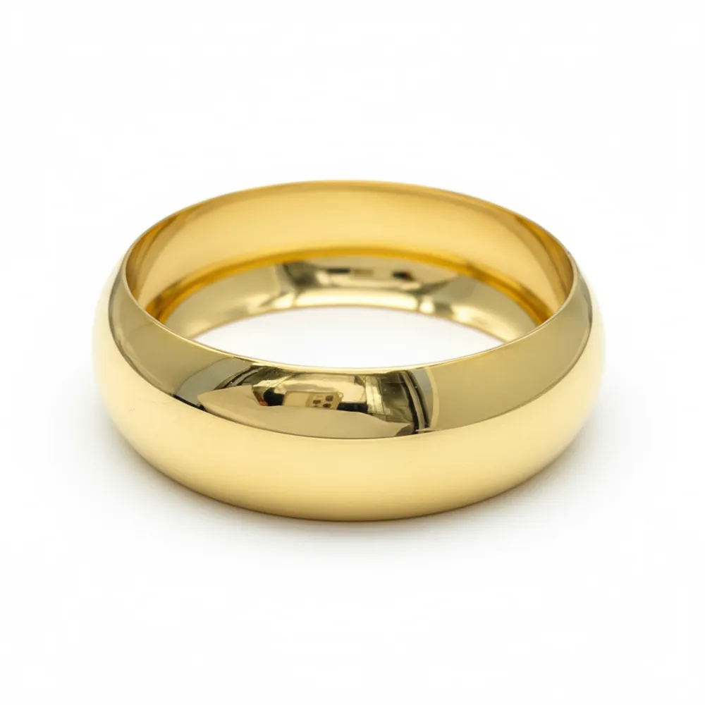 Liscio 25mm-Bracciale Rigido in Acciaio - BR-103-AA6153B 25mm