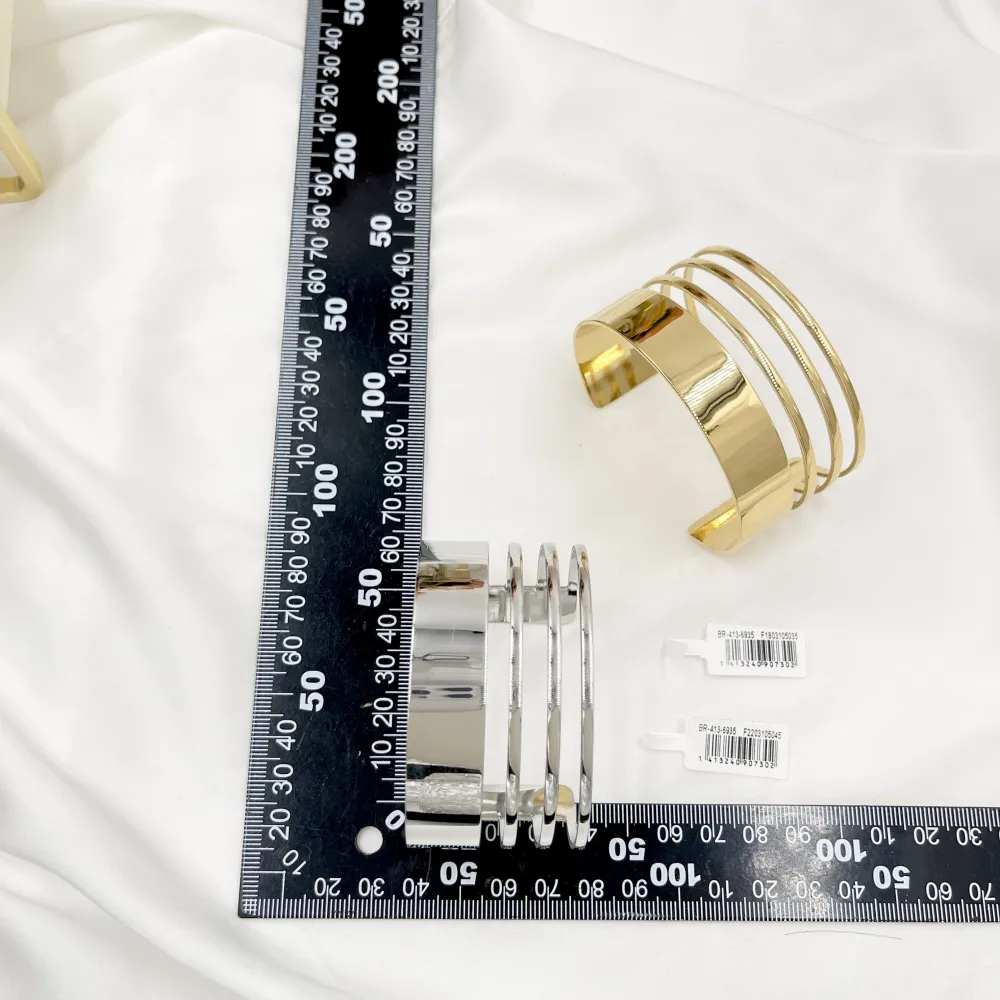 Multi fili -Bracciale Rigido in Acciaio - BR-413-6935