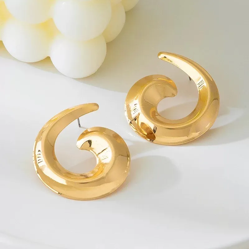 Spirale-Orecchini in Acciaio - OR-413-852
