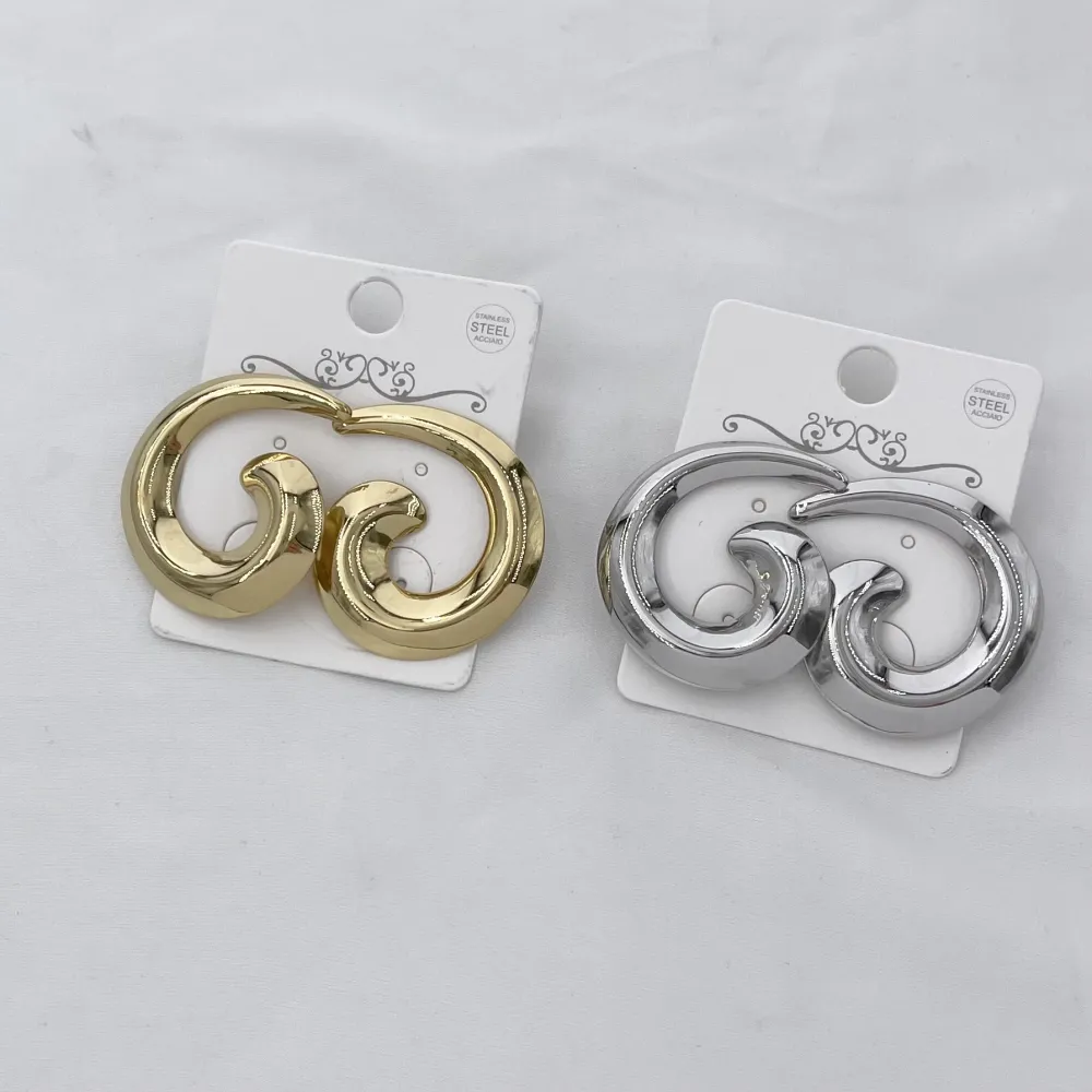 Spirale-Orecchini in Acciaio - OR-413-852