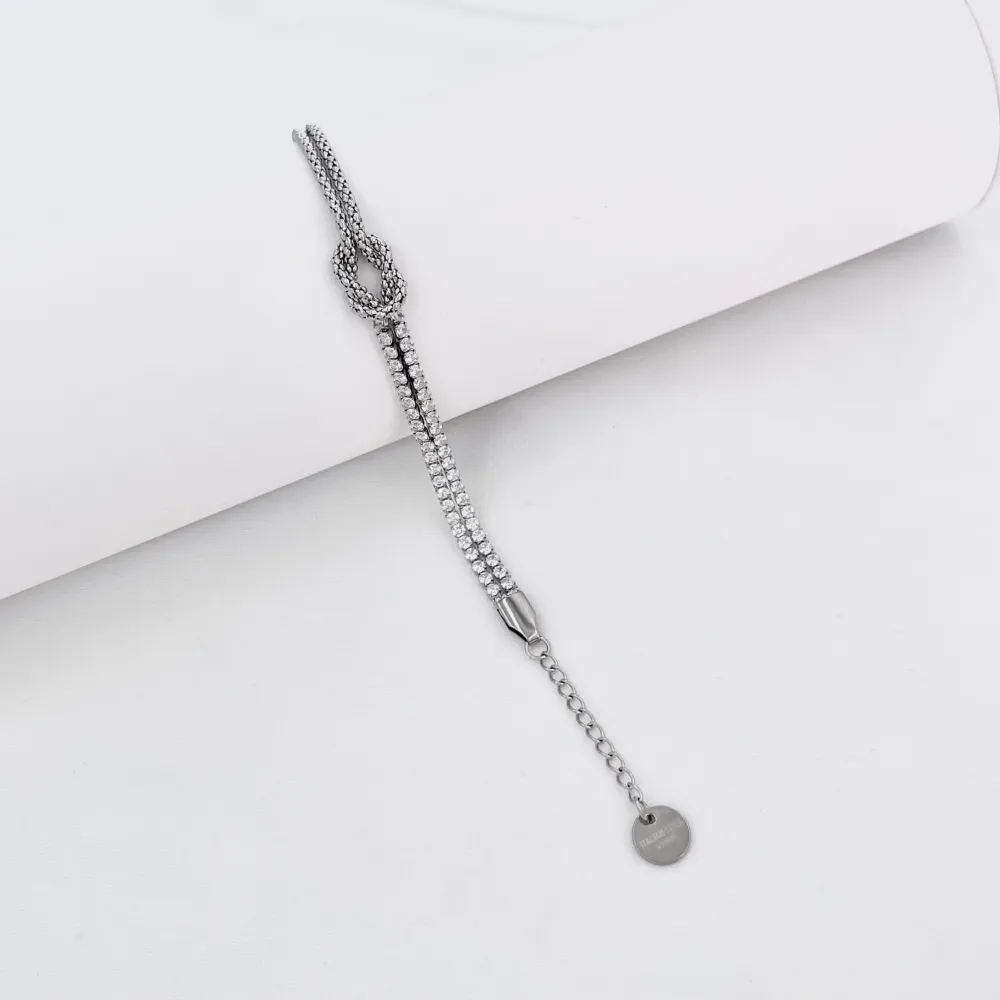 Nodo multifili-Bracciale in Acciaio - BR-413-3288