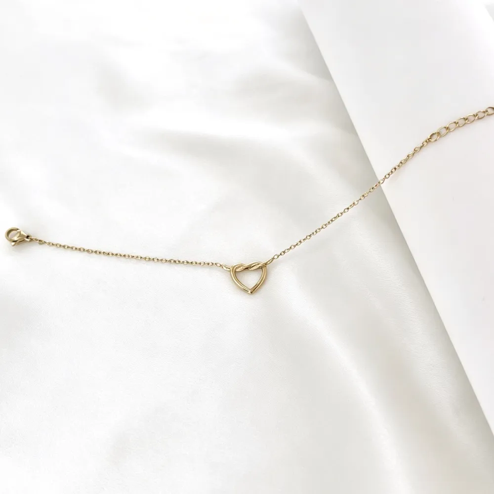 Cuore Nodo-Bracciale in Acciaio - BR-413-3287