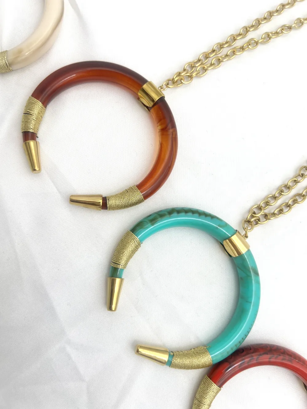 Corno-Collana Corta in Acciaio - CL-732-559