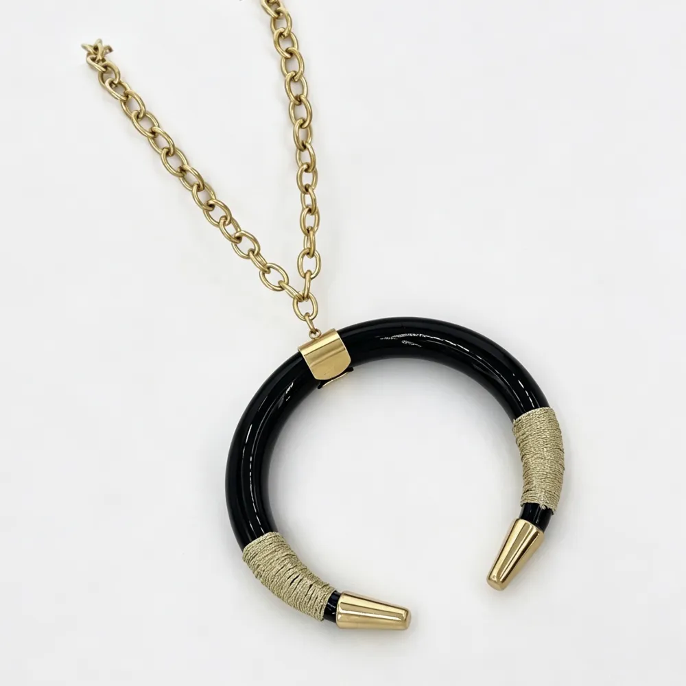 Corno-Collana Corta in Acciaio - CL-732-559