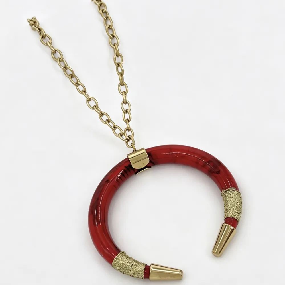 Corno-Collana Corta in Acciaio - CL-732-559