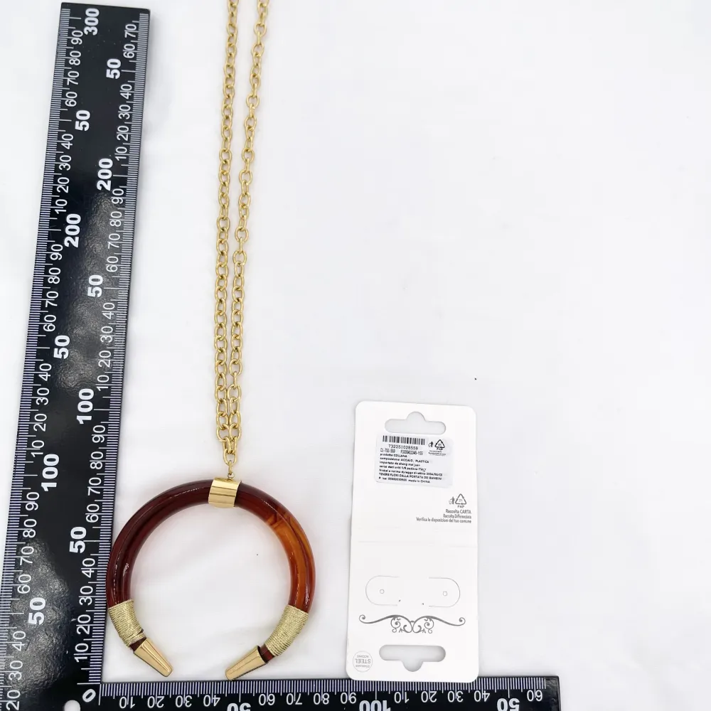 Corno-Collana Corta in Acciaio - CL-732-559