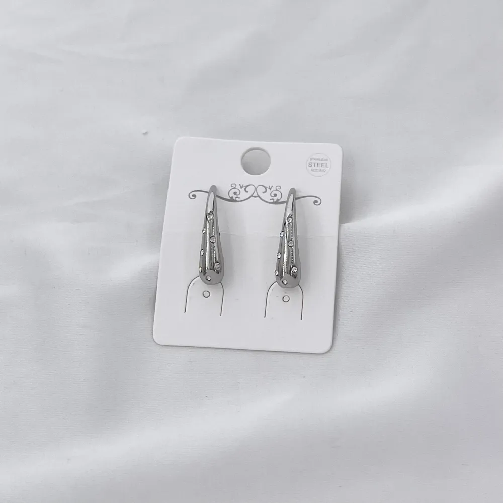 Goccia-Orecchini in Acciaio - OR-413-2553