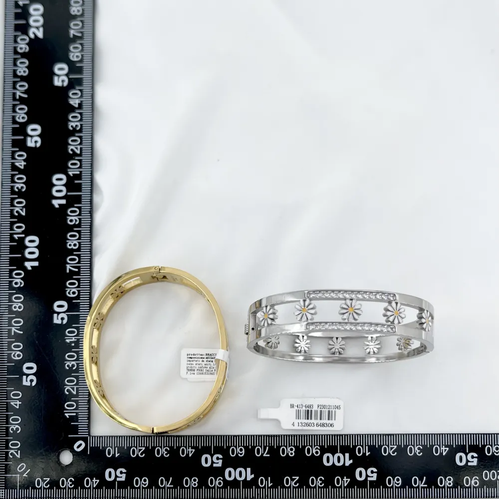 Margherita-Bracciale Rigido in Acciaio - BR-413-6483