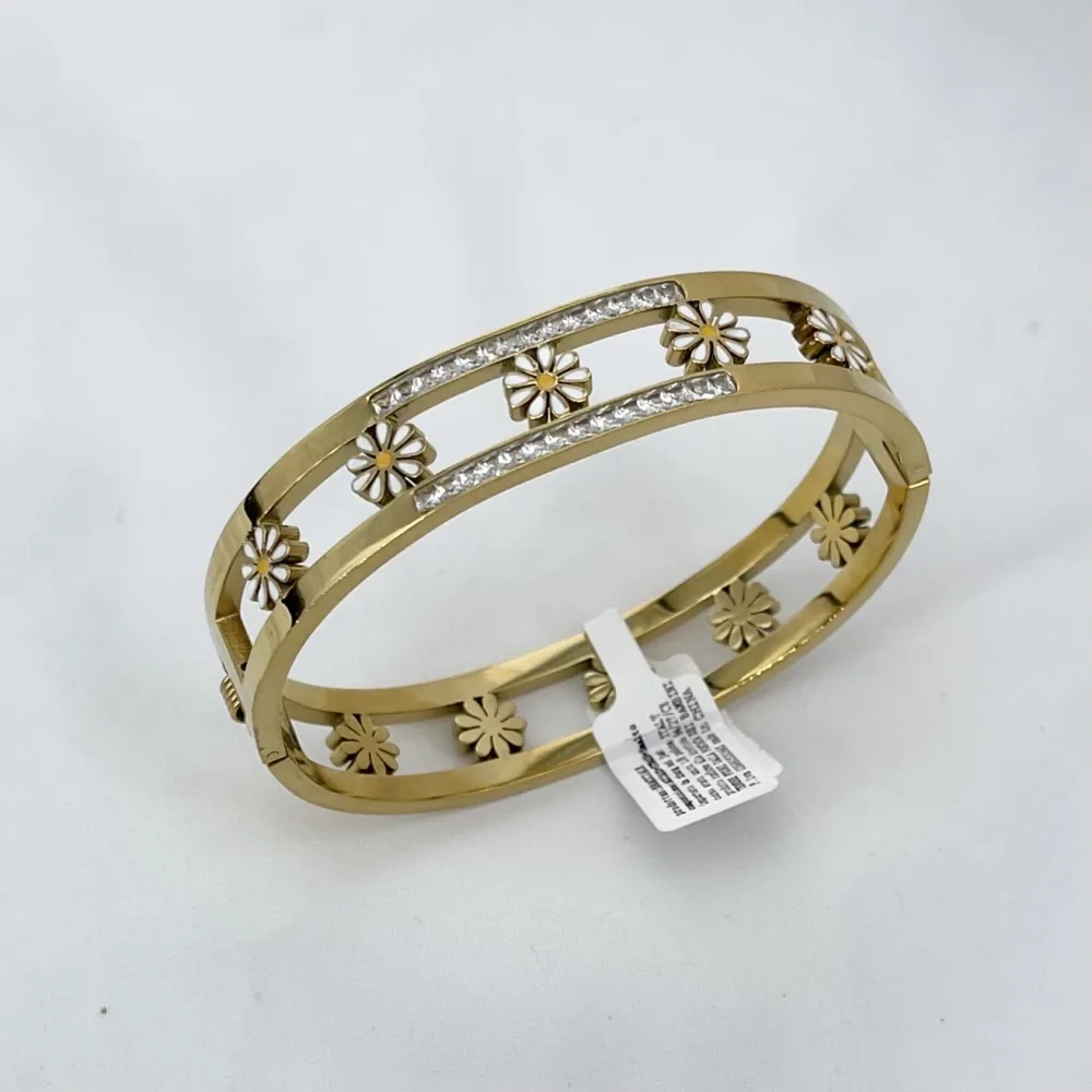 Margherita-Bracciale Rigido in Acciaio - BR-413-6483