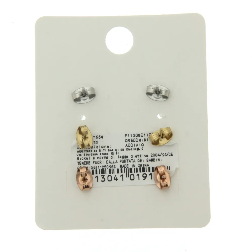 OAP3240-Cuore - Orecchini Tris a lobo in Acciaio_2