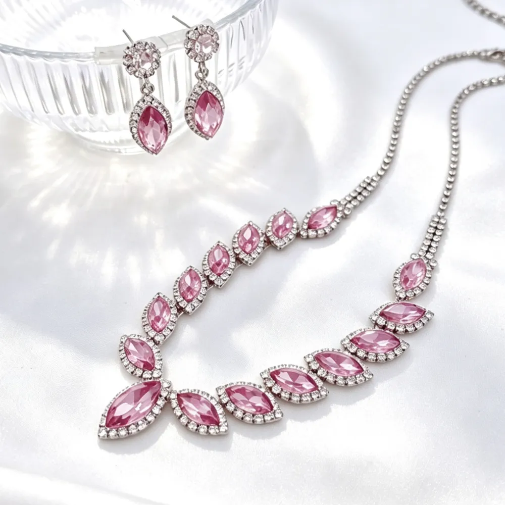 Set Collana-Orecchini Moda in Ottone - SET-321-97