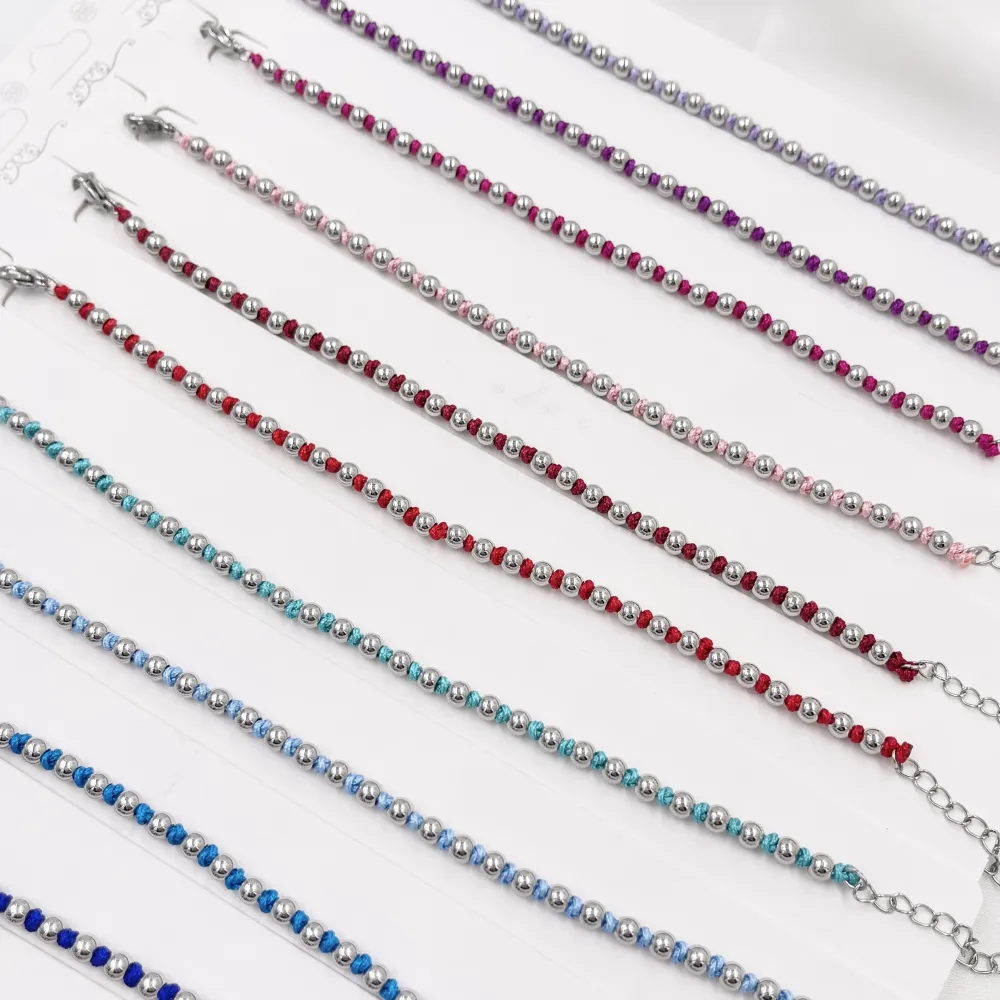 Nodo Pallina - Bracciale in Acciaio - BAC-103-AA2475B