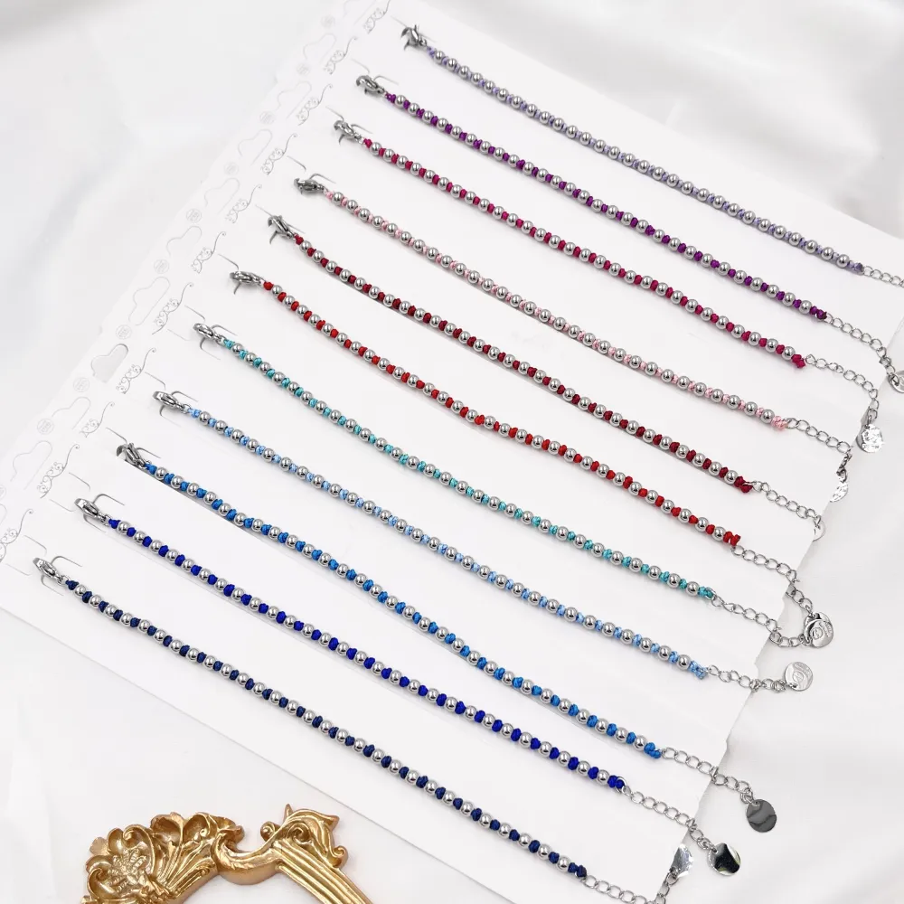 Nodo Pallina - Bracciale in Acciaio - BAC-103-AA2475B