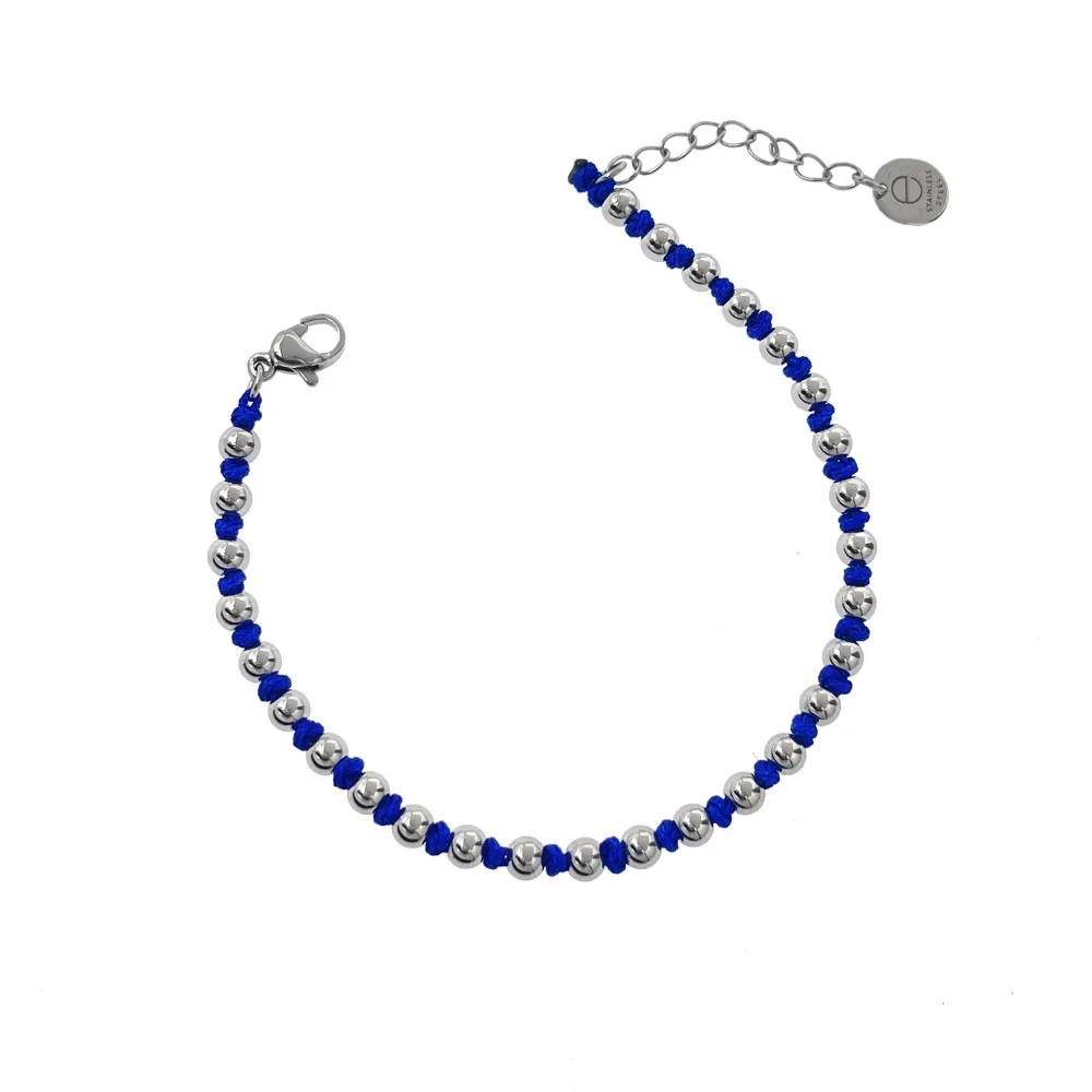 Nodo Pallina - Bracciale in Acciaio - BAC-103-AA2475B