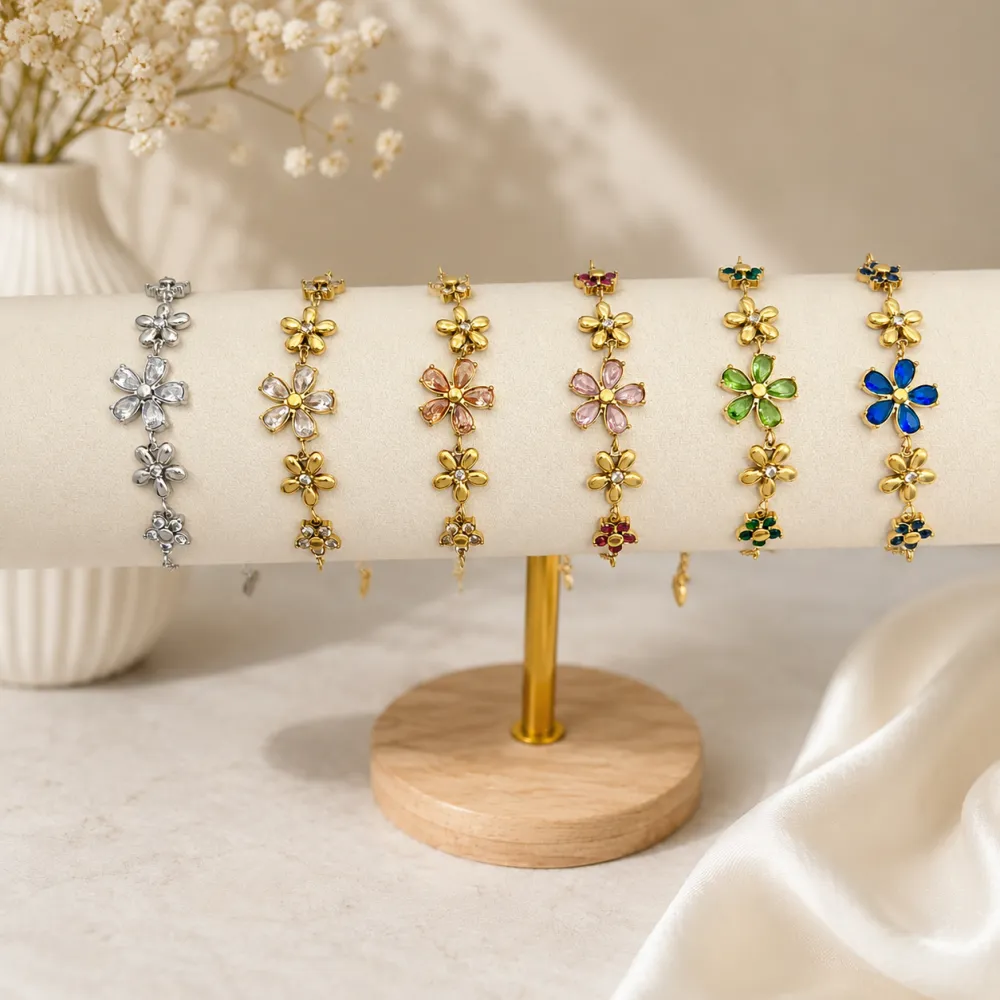 Fiore -Bracciale in Acciaio - BR-795-15243