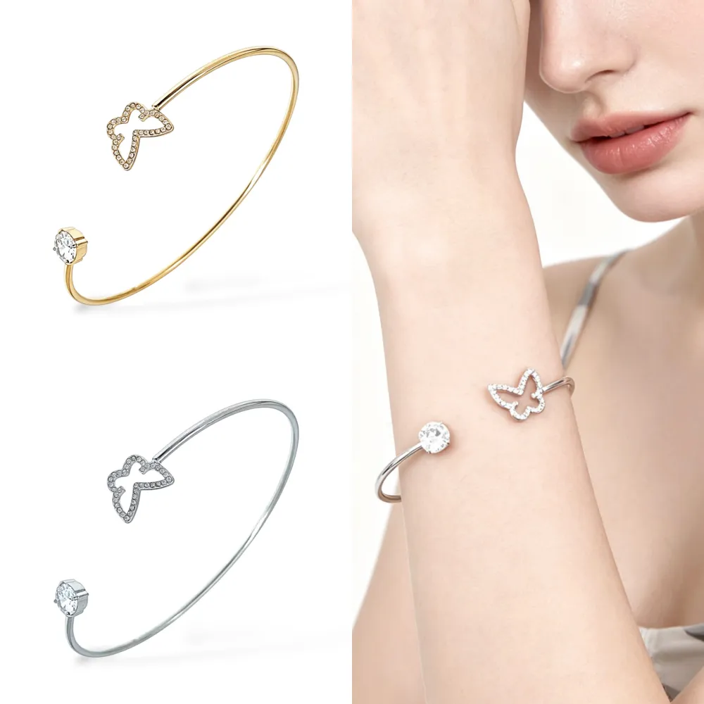 Bracciale Rigido aperto in Acciaio (espositore escluso) - BR-103-AA6688-6692B