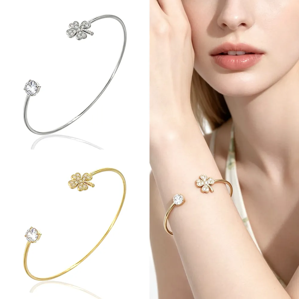 Bracciale Rigido aperto in Acciaio (espositore escluso) - BR-103-AA6688-6692B