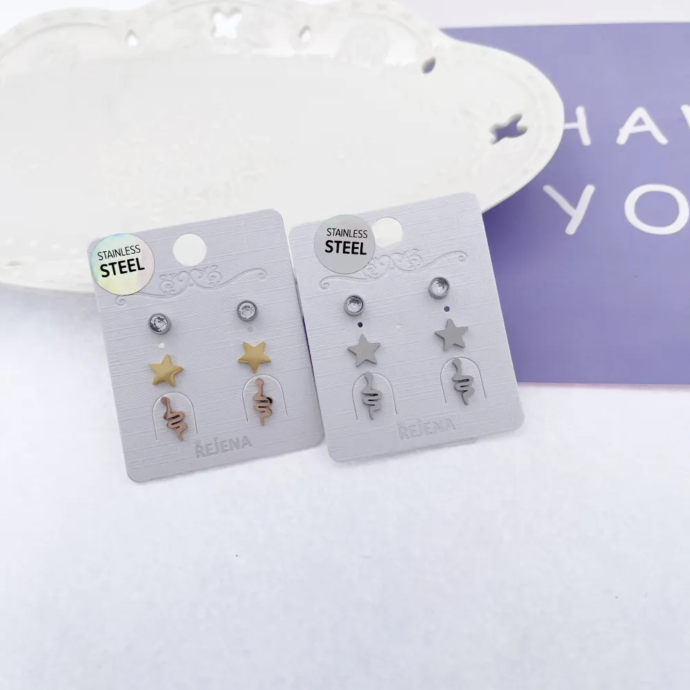 OAP7329-Serpente-Orecchini Tris in Acciaio_2