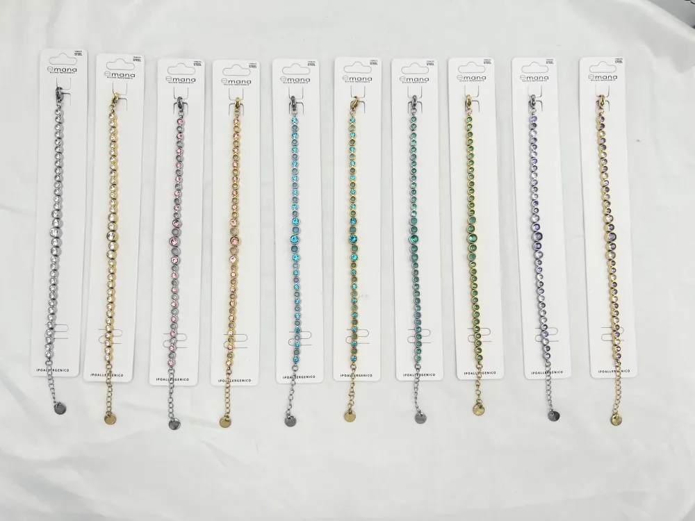 Punti Luce-Bracciale in Acciaio - BR-103-AA7174B