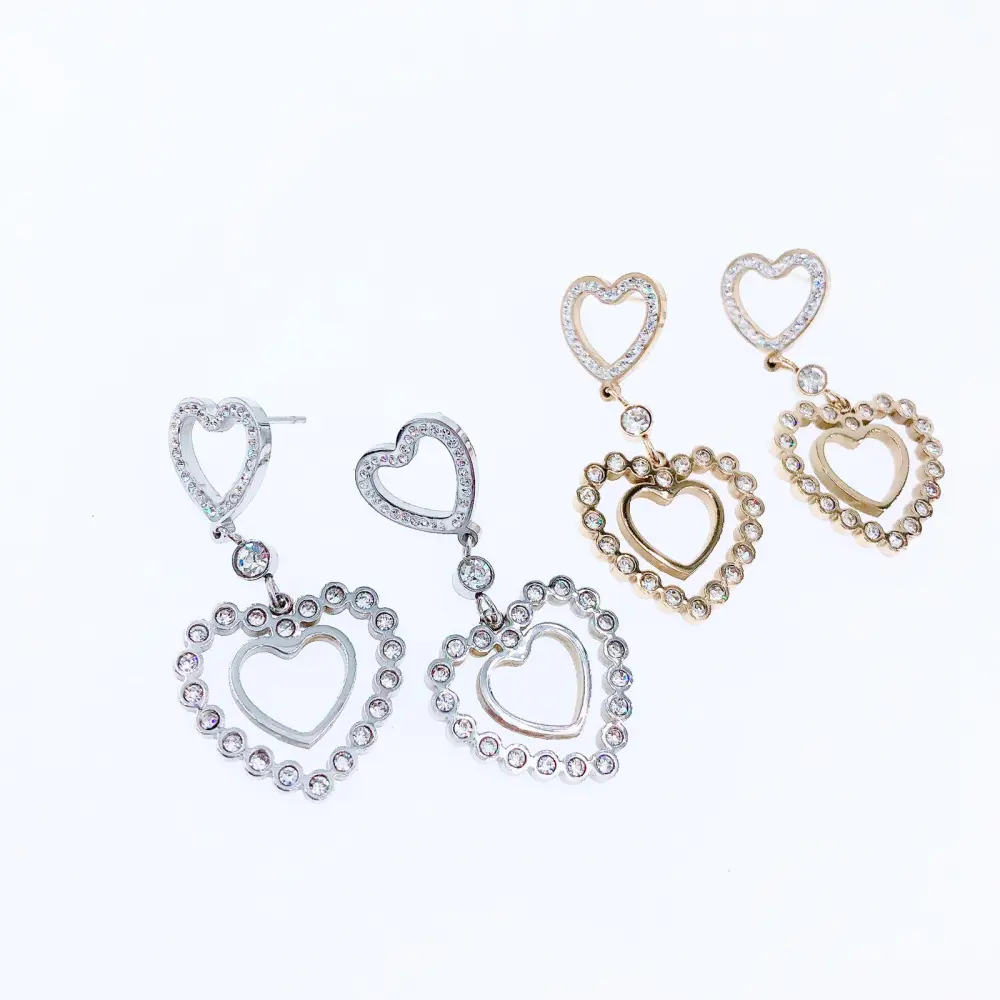 OAS-Cuore 5104 - Orecchini pendenti in Acciaio_2