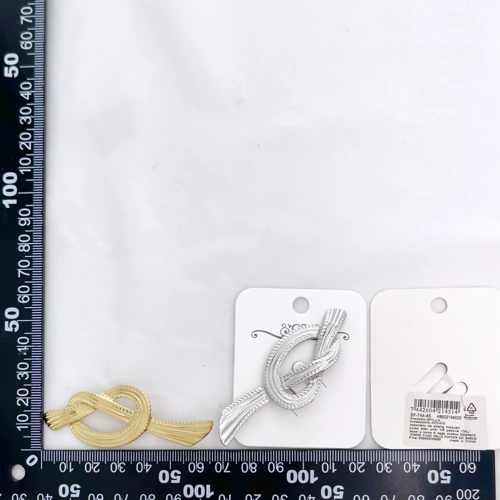 Nodo-Spilla in Acciaio Liscio - SP-744-45