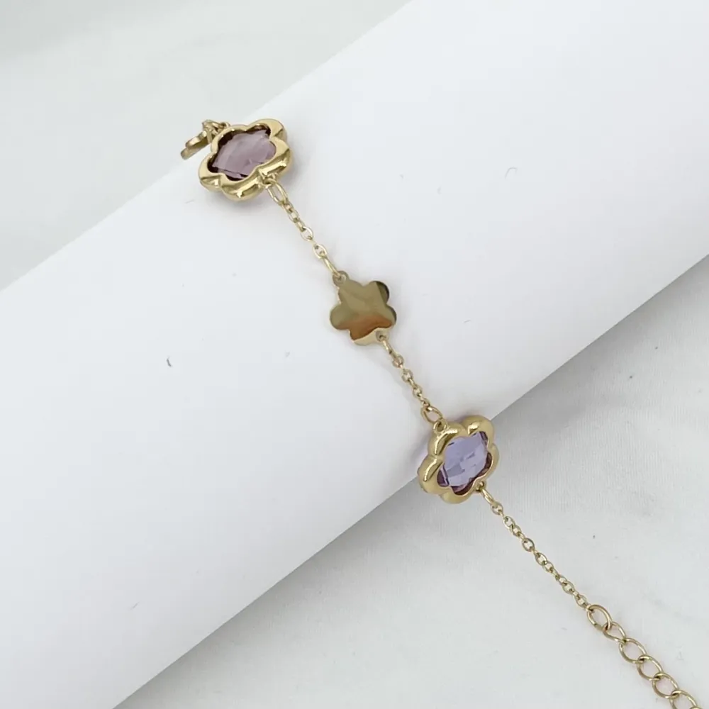 Fiore-Bracciale Moda in Acciaio - BR-103-AA6752B 10mm