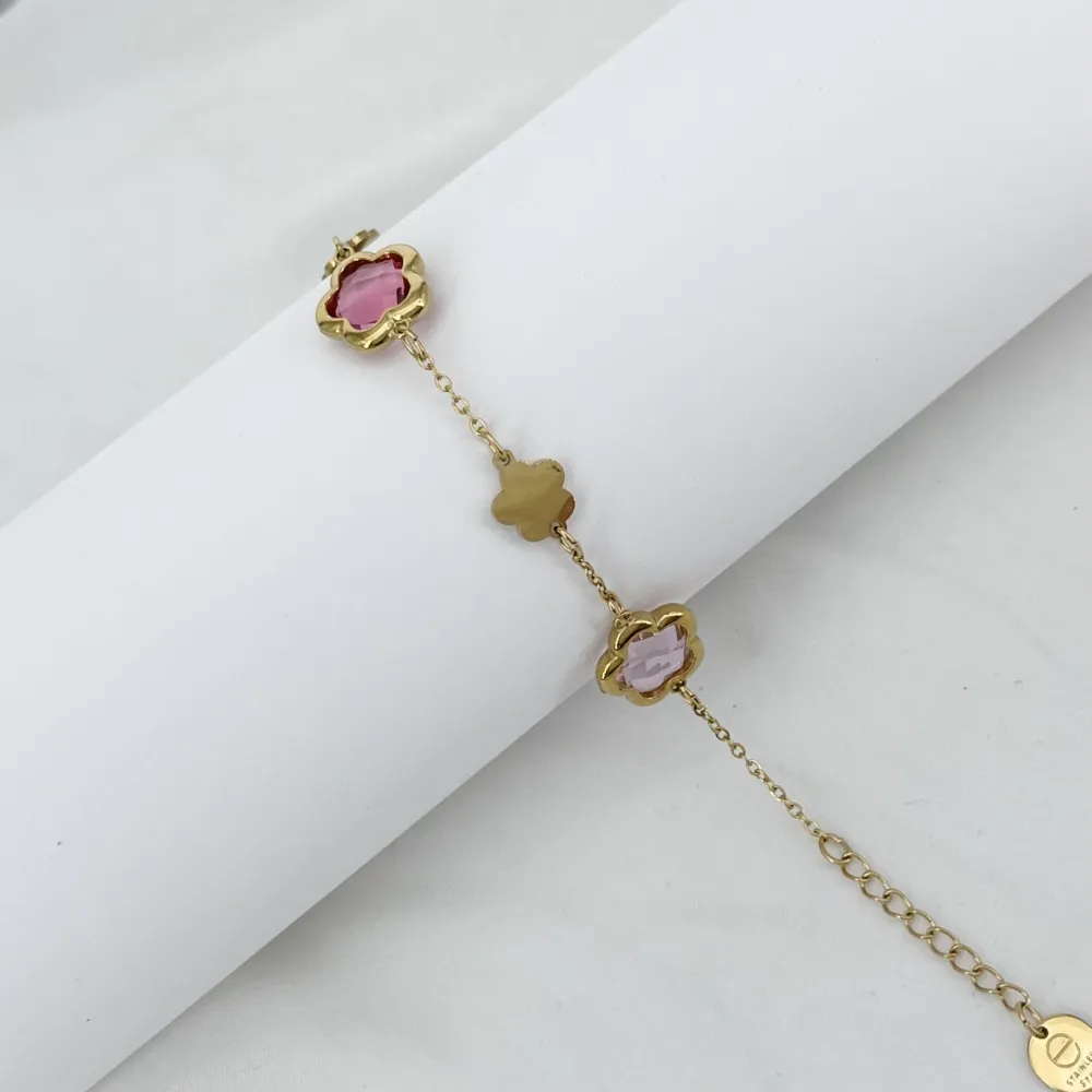 Fiore-Bracciale Moda in Acciaio - BR-103-AA6752B 10mm