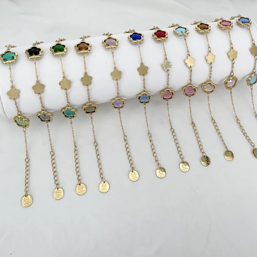 Fiore-Bracciale Moda in Acciaio - BR-103-AA6752B 10mm