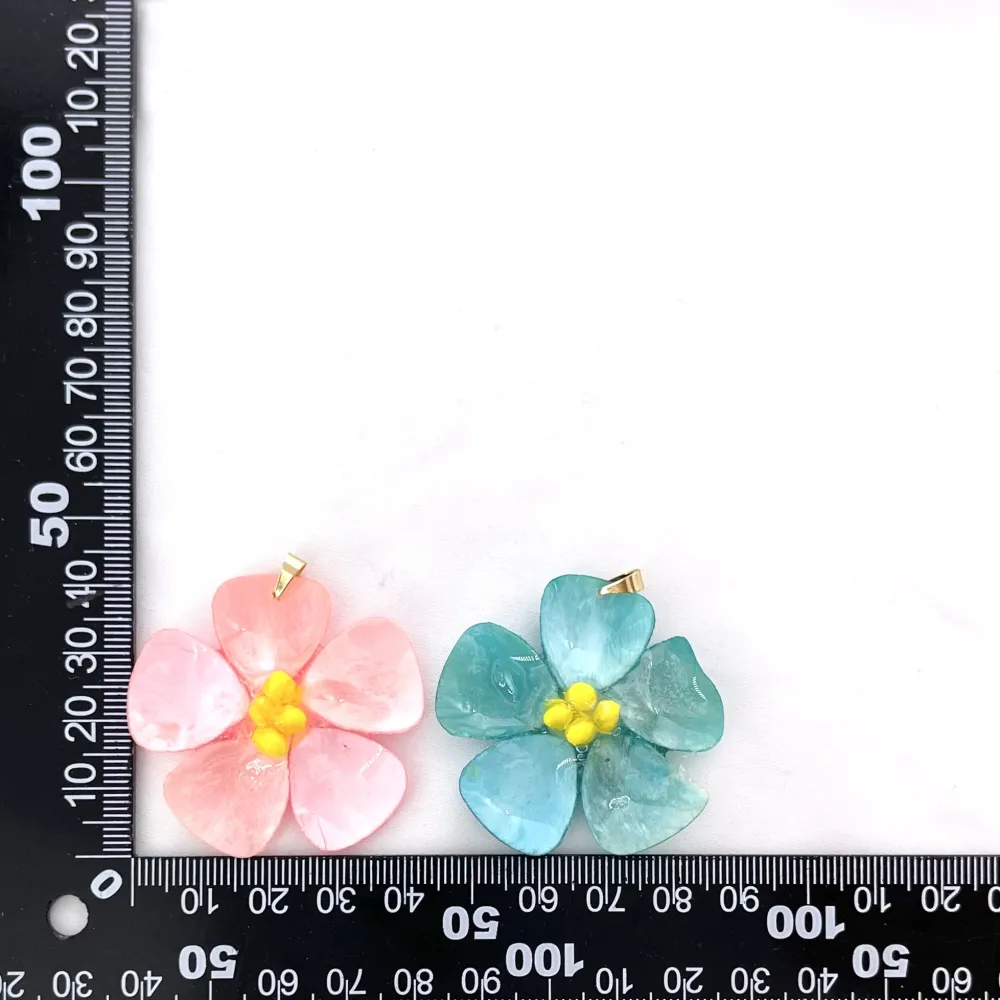 Fiore vero-Ciondolo/Charms in Acciaio - DIY-801-24