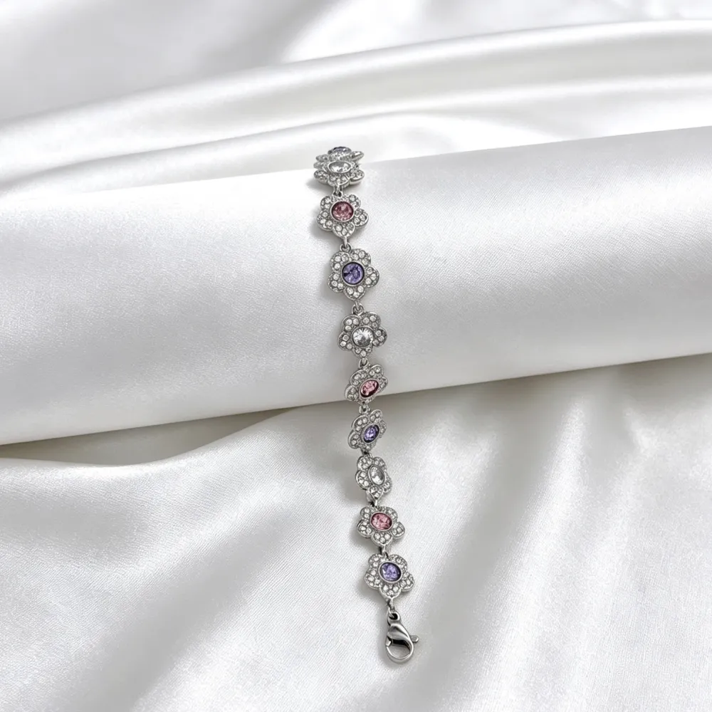 Fiori-Bracciale Moda in acciaio - BR-103-AA7280B