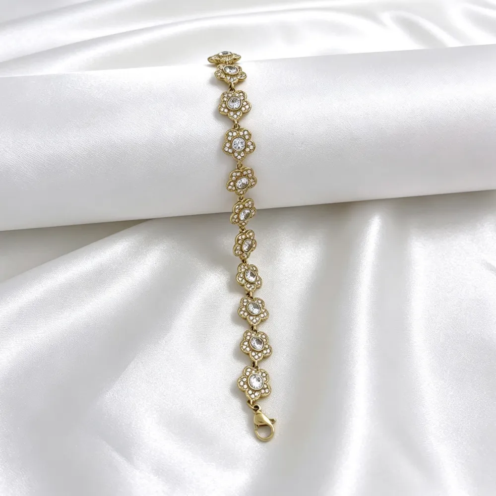 Fiori-Bracciale Moda in acciaio - BR-103-AA7280B
