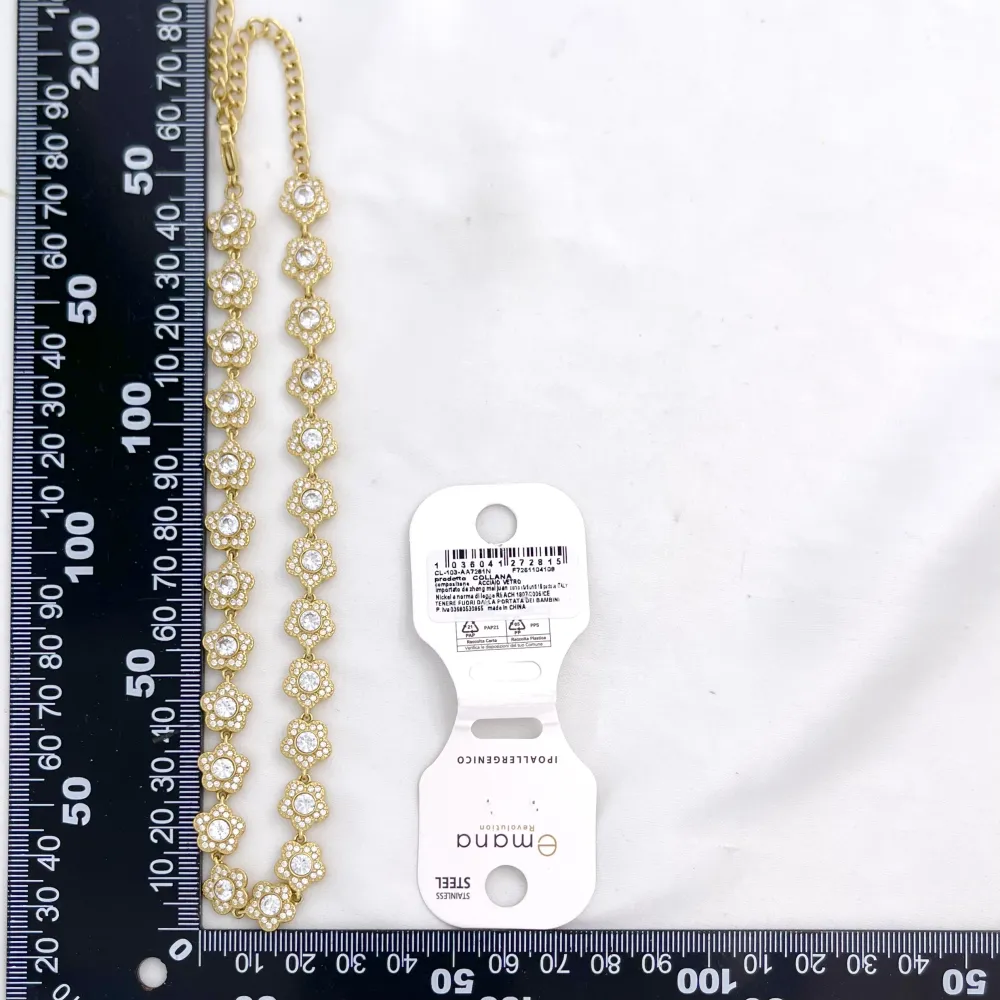 Punti Luce-Collana Corta in Acciaio - CL-103-AA7281N