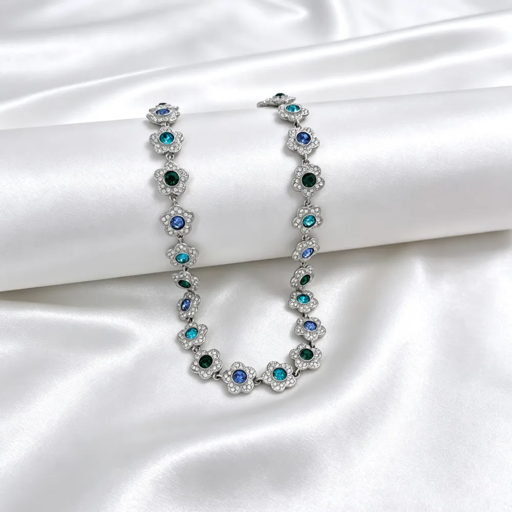 Punti Luce-Collana Corta in Acciaio - CL-103-AA7281N