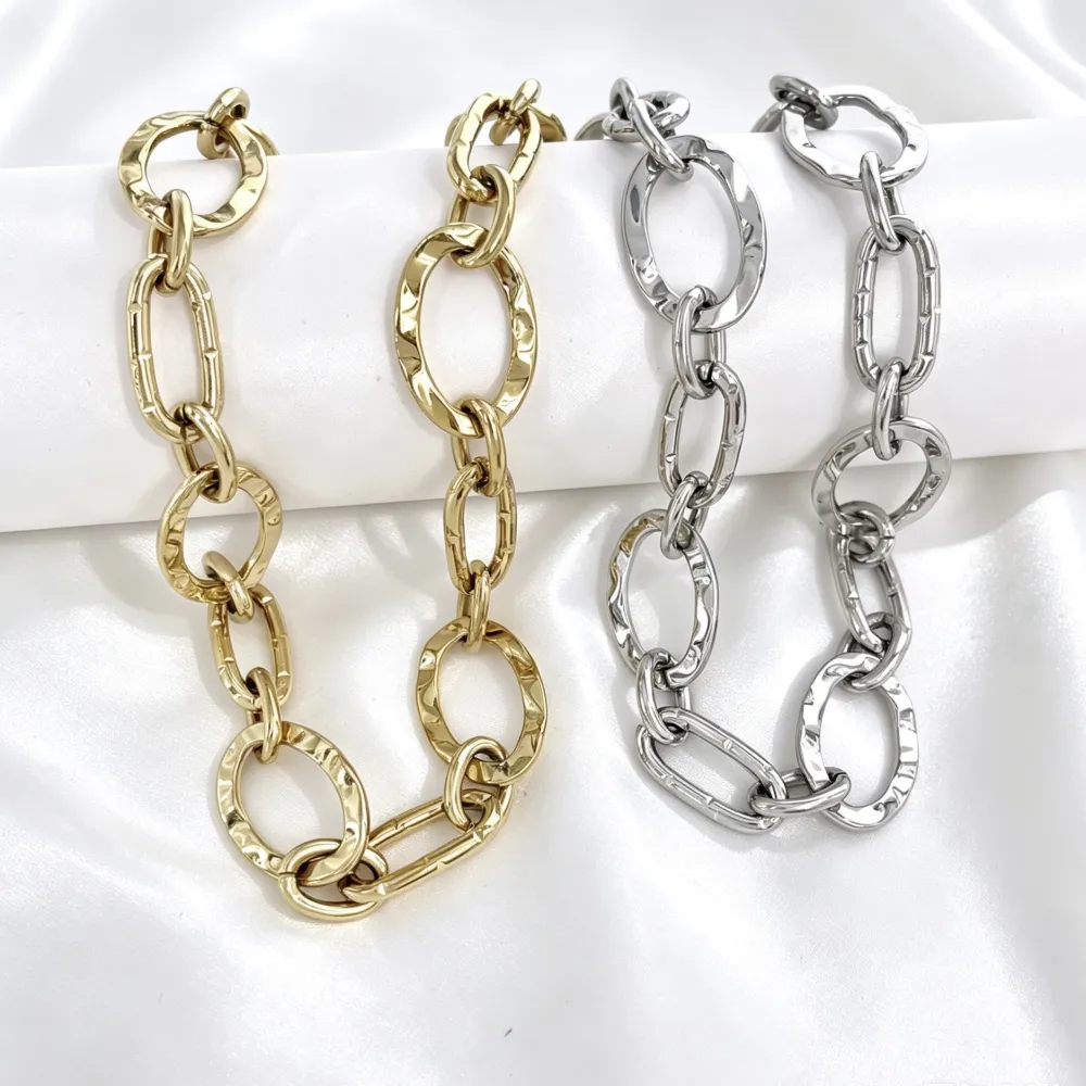 Cerchio-Collana corta in Acciaio - CL-794-159