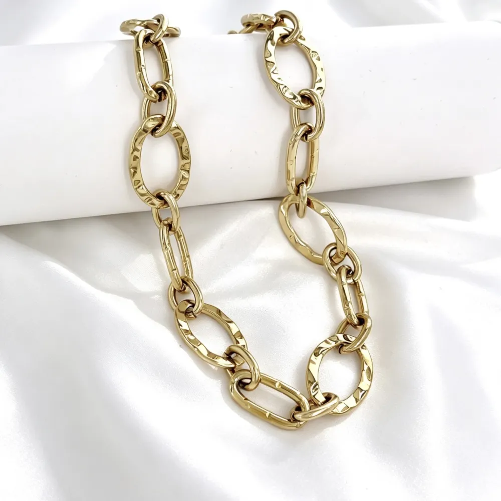 Cerchio-Collana corta in Acciaio - CL-794-159