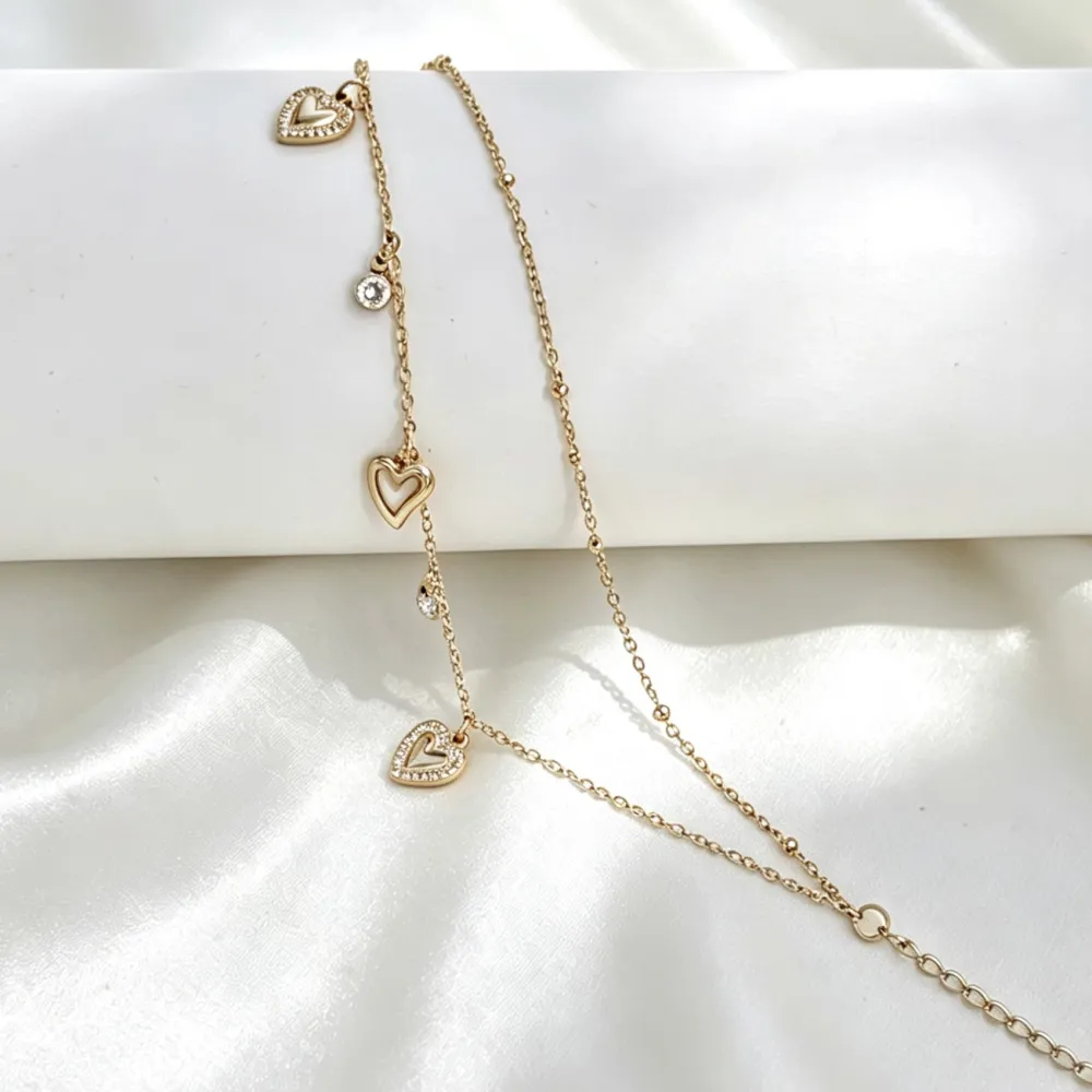 Cuore-Bracciale in acciaio - BR-413-3265