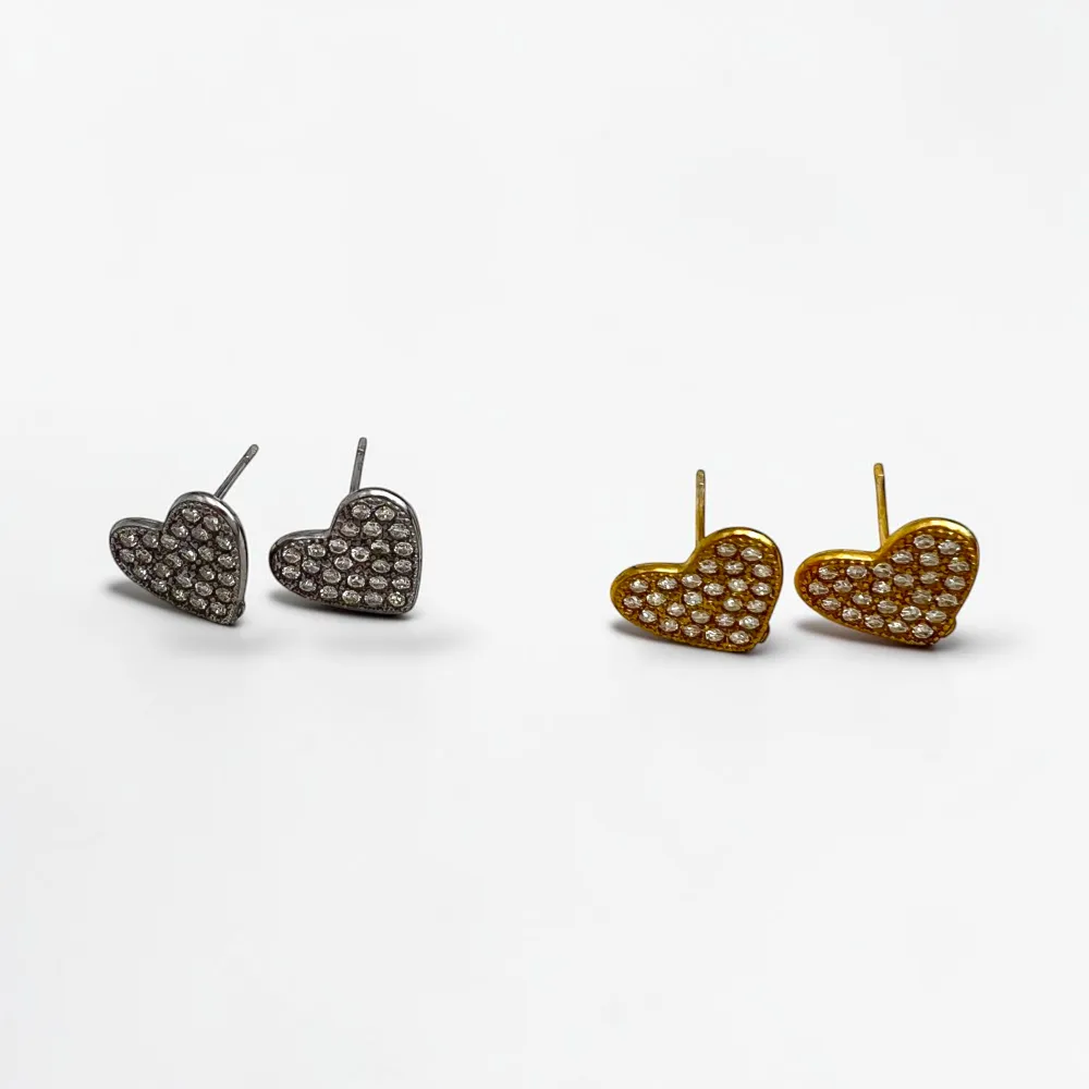 Cuore-Orecchini in Acciaio - OR-103-AA7198E