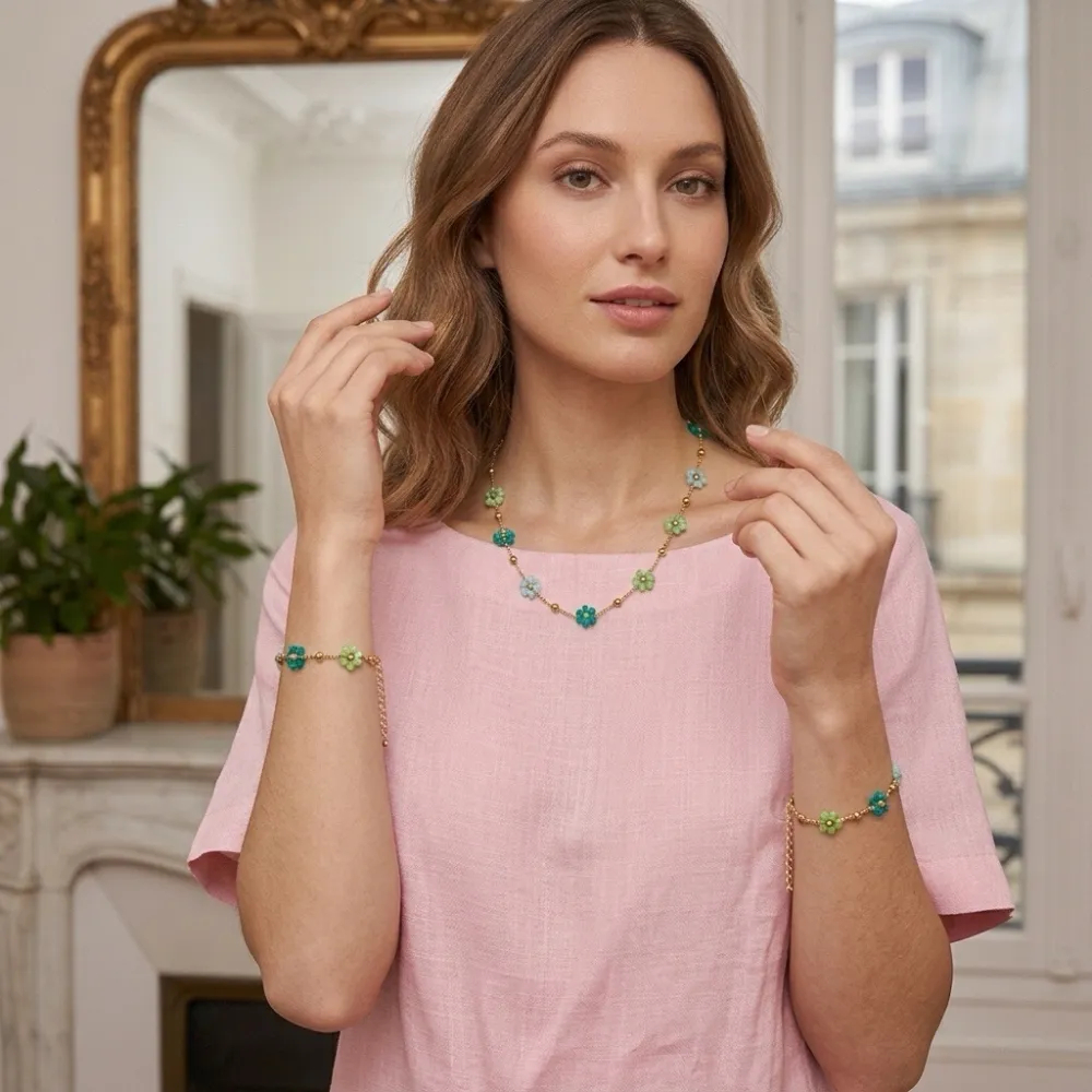 Fiori -Bracciale in Acciaio - BAC-791-22
