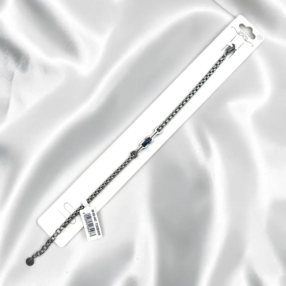 Link-Bracciale in Acciaio da Uomo - BR-600-H447